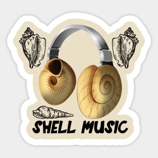 seashells addicted Sticker